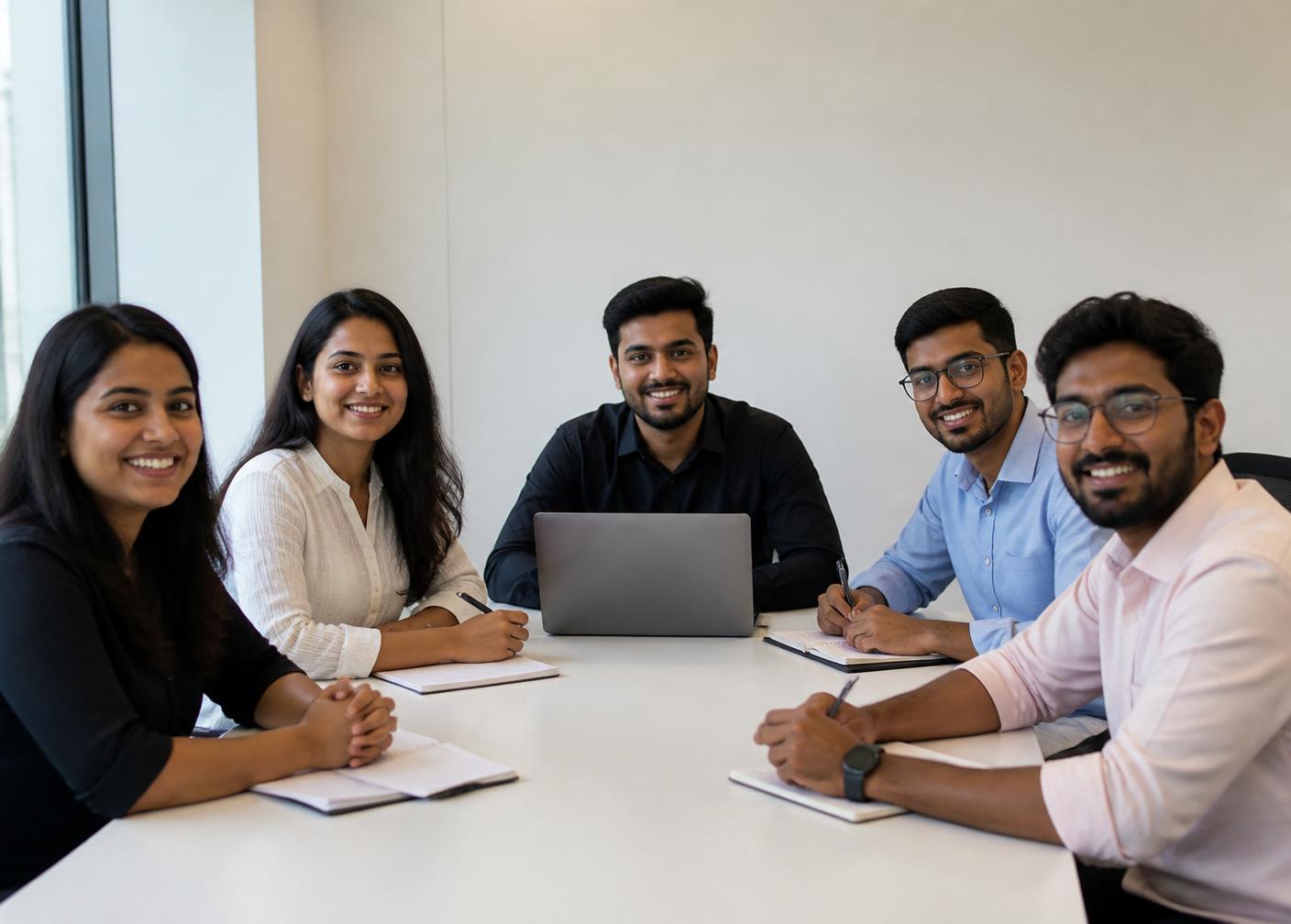 The Absolute Ecomm Solutions team reviewing marketplace performance dashboards